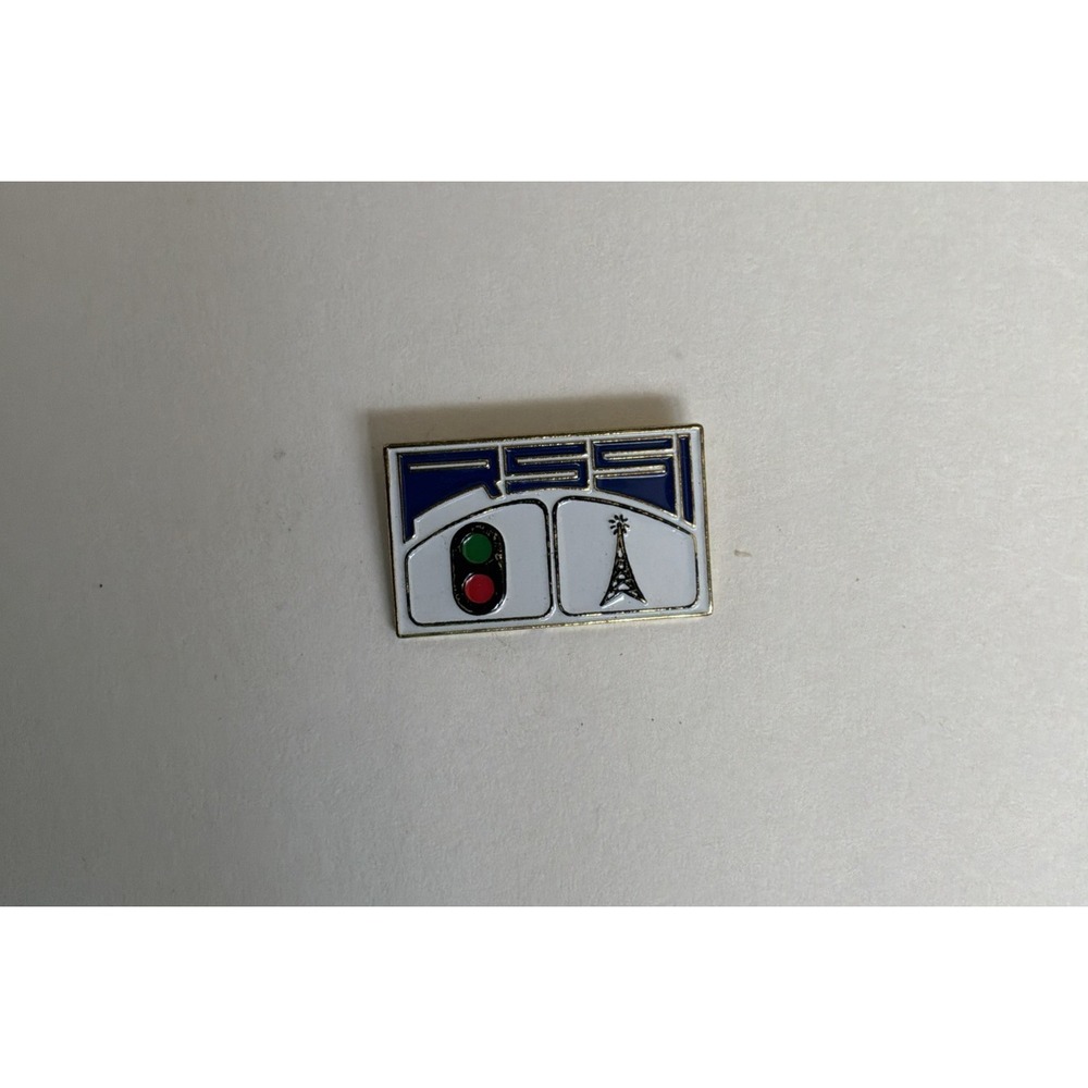 Railway Systems Suppliers Inc RSSI Lapel Pin Hat Pinback Tac Brooch USA Made